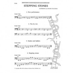 Colledge - Stepping Stones Cello - Recueil