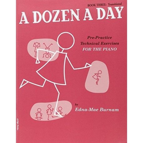 A Dozen a Day Book 3: Transitional Piano - Recueil