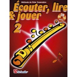 Jean Castelain/Michiel Oldenkamp - Écouter, Lire & Jouer 2 Flûte Traversière - Recueil + CD