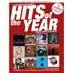 Hits Of The Year 2017: PVG Piano, Vocal and Guitar - Recueil