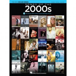 Songs of the 2000’s Piano, Vocal and Guitar - Recueil