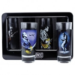 Joe Bonamassa 4-Piece Shot Glass Set -Lithos 1 & 2 - Verres