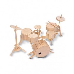 Quay Woodcraft Construction Kit Drums - MODELS