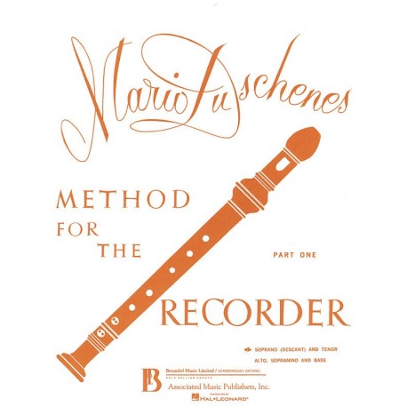 Mario Duschenes - Method for the Recorder - Part 1 - Recueil
