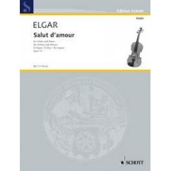 Edward Elgar - Salut D'Amour Violon et Piano - Recueil