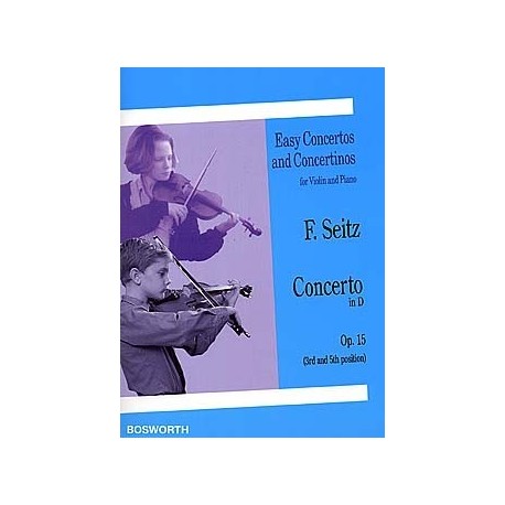 Friedrich Seitz - Concerto in D Op. 15 Violon et Piano - Recueil
