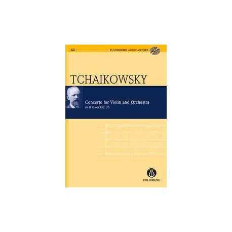 Pyotr Ilyich Tchaikovsky - Violin Concerto In D Op.35 - Conducteur de poche + CD