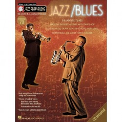 Jazz/Blues Flute, Violin, Guitar, Clarinet, Trumpet, Saxophone, Trombone, Chords - Recueil + CD