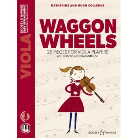 Hugh Colledge/Katherine Colledge - Waggon Wheels Alto et Piano - Recueil + Enregistrement(s) en ligne