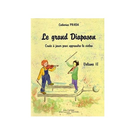 Catherine Prada - Le Grand diapason Vol.2 Violin - Recueil