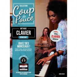 Coup de pouce Débutant Clavier - Recueil + CD