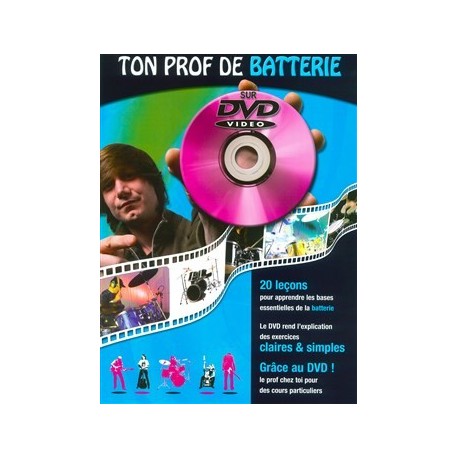 Ton Prof De Batterie - Recueil + DVD