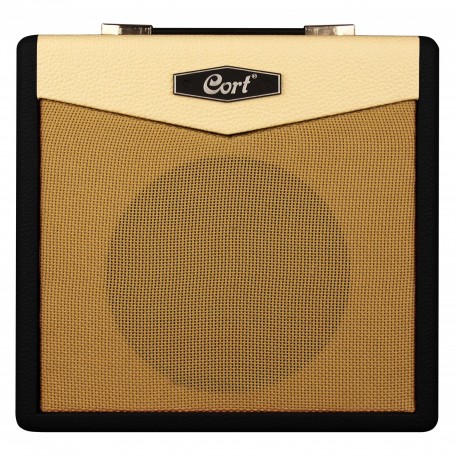 Cort CM15RBK - Ampli 15w noir avec reverb pour guitare électrique