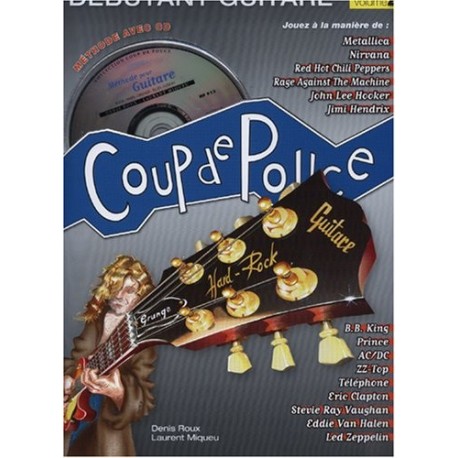 Denis Roux - Coup De Pouce Guitare Rock Vol 2 (ancienne édition) - Guitare - Recueil + CD