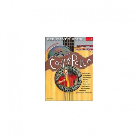 Denis Roux - Coup de Pouce Guitare Acoustique Volume 2 (ancienne édition) - Guitare - Recueil + CD