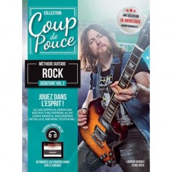 Denis Roux - Coup De Pouce Guitare Rock Vol 2 - Recueil + Enregistrement(s) en ligne