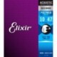 Elixir 11150 - Jeu de 12 cordes Polyweb 10-47 pour guitare acoustique