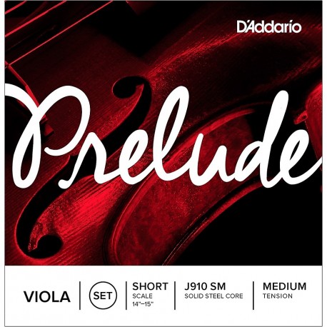 D'Addario J910 SM - Jeu de cordes pour violon alto 33 à 35,5 cm tension medium