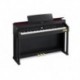 Casio AP-710BK - Piano 88 touches dynamiques finition noire satiné toucher ivoire et ébène avec meuble