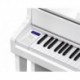 Casio GP-310WE - Piano 88 touches dynamiques finition blanc satiné touches en bois d’épicéa avec meuble