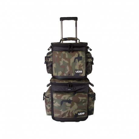 Udg U 9679 BC-OR - UDG Ultimate SlingBag Trolley Set DeLuxe Black Camo Orange