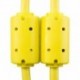 Udg U 95006 YL - Câble UDG USB 2.0 A-B Jaune Coudé 3m