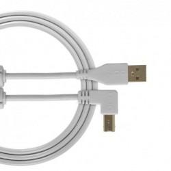 Udg U 95006 WH - Câble UDG USB 2.0 a-b White Coudé 3m