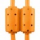 Udg U 95006 OR - Câble UDG USB 2.0 a-b Orange Coudé 3m