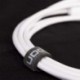 Udg U 95004 WH - Câble UDG USB 2.0 A-B Blanc Coudé 1m