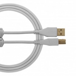 Udg U 95003 WH - Câble UDG USB 2.0 A-B Blanc Droit 3m