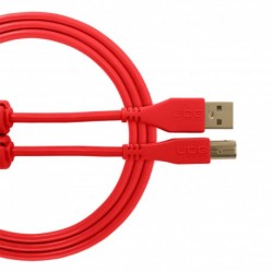 Udg U 95003 RD - Câble UDG USB 2.0 A-B Rouge Droit 3m