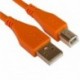 Udg U 95003 OR - Câble UDG USB 2.0 A-B Orange Droit 3m