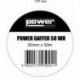 Power Acoustics POWER GAFFER 50 WH - Ruban adhésif 50m blanc