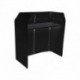 Power Acoustics DJ BOOTH M BL - Stand DJ avec lycra noir