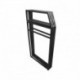 Power Acoustics DJ BOOTH M BL - Stand DJ avec lycra noir