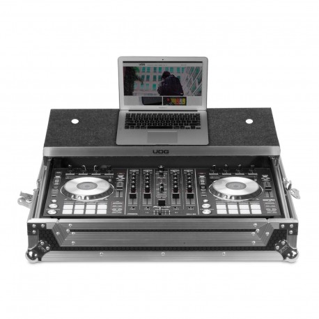 Udg U 92011 SL - Flight pour contrôleur numérique DDJ SX/SX2/SX3/RX silver