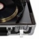 Power Acoustics FL TURNCASE BL - Valise de rangement platine vinyle