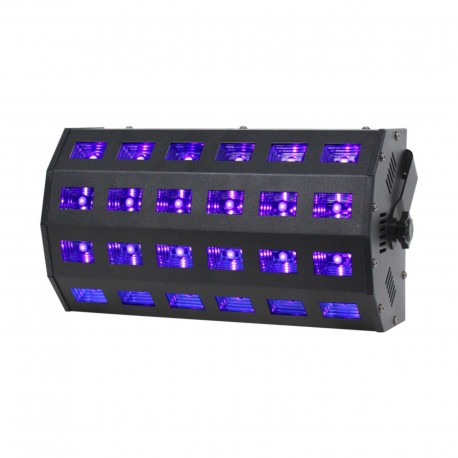 Power Lighting UV PANEL 24X3W CURV - Panneau 24 LEDs UV de 3W