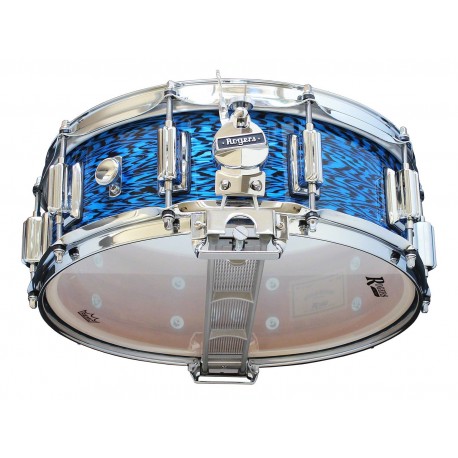 Rogers 36-BLO - Caisse Claire Dyna-Sonic 14" x 5" 36-BLO Blue Onyx - Beavertail