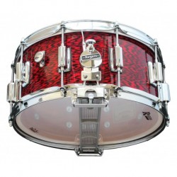 Rogers 37-RO - Caisse Claire Dyna-Sonic 14" x 6.5" 37-RO Red Onyx - Beavertail