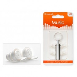 Crescendo MU20 - Music 20 - Filtres Auditifs - Protection SNR 19dB