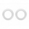 Bass Drum O's HW2 - Anneaux De Renfort 2" Blanc (X2)