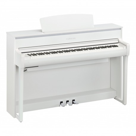 Yamaha CLP-675WH - Piano numérique Clavinova 88 Grandtouch Blanc Mat