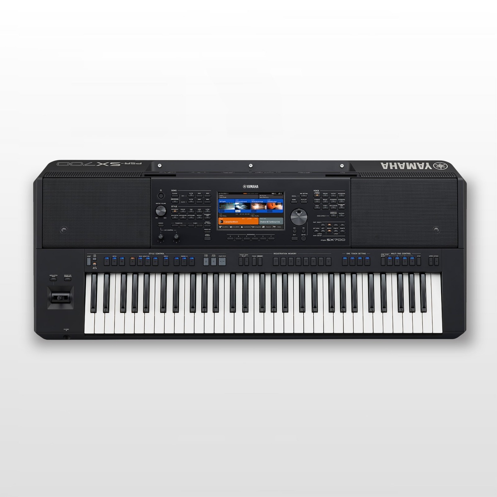 Clavier Piano Numerique Synthes Portable 61 Touches 128 Sons USB