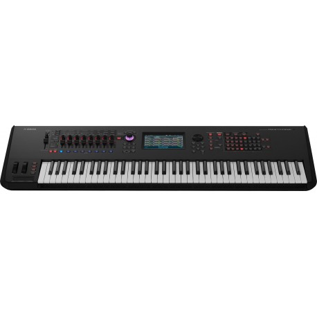 Yamaha MONTAGE7 - Synthétiseur Workstation haut de gamme 76 touches dynamiques Noir