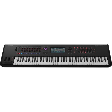 Yamaha MONTAGE7 - Synthétiseur Workstation haut de gamme 76 touches dynamiques Noir