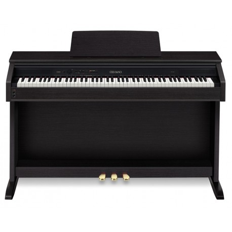 Piano numérique d'étude avec meuble et pédalier 3 pédales + banquette + adaptateur secteur