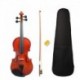 Violon d'initiation 1/8 + softcase + archet + épaulière + colophane