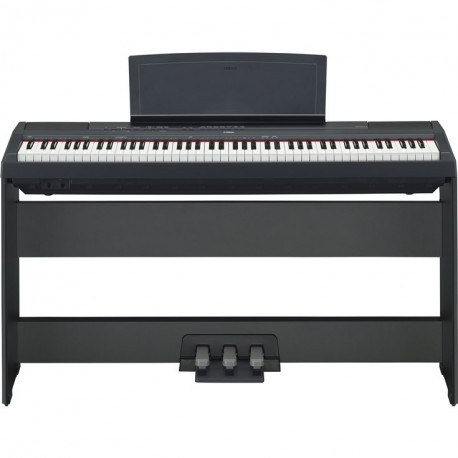 Piano numérique portable d'étude avec meuble et pédalier 3 pédales + banquette + pupitre + adaptateur secteur