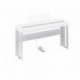 Yamaha L-515WH - Stand bois blanc pour piano numérique P515 P525